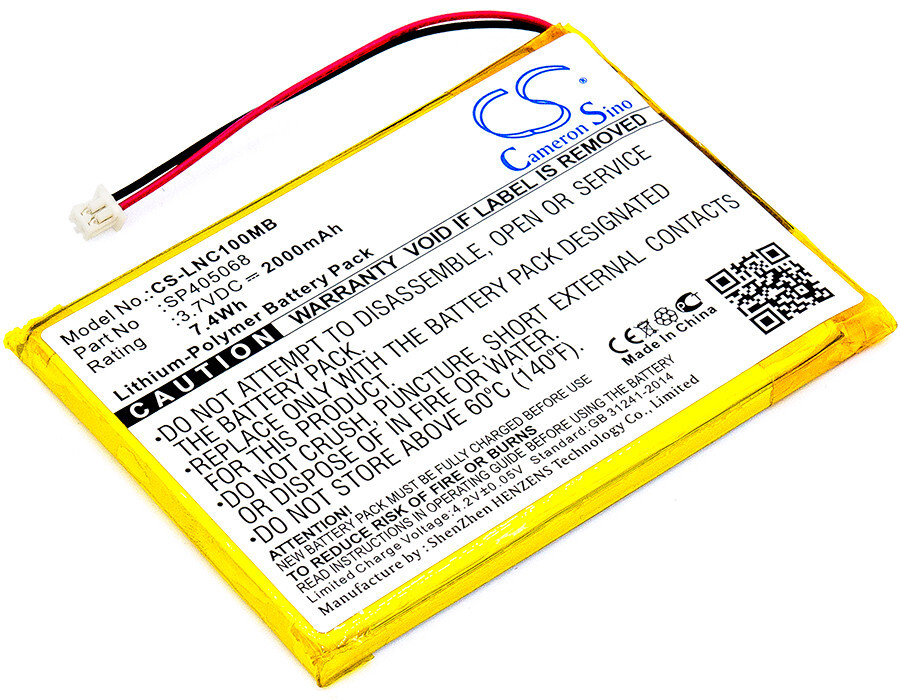 BATTERIE 3.7V 2000mAh Type SP405068 For Luvion Prestige Touch, Supreme Connect