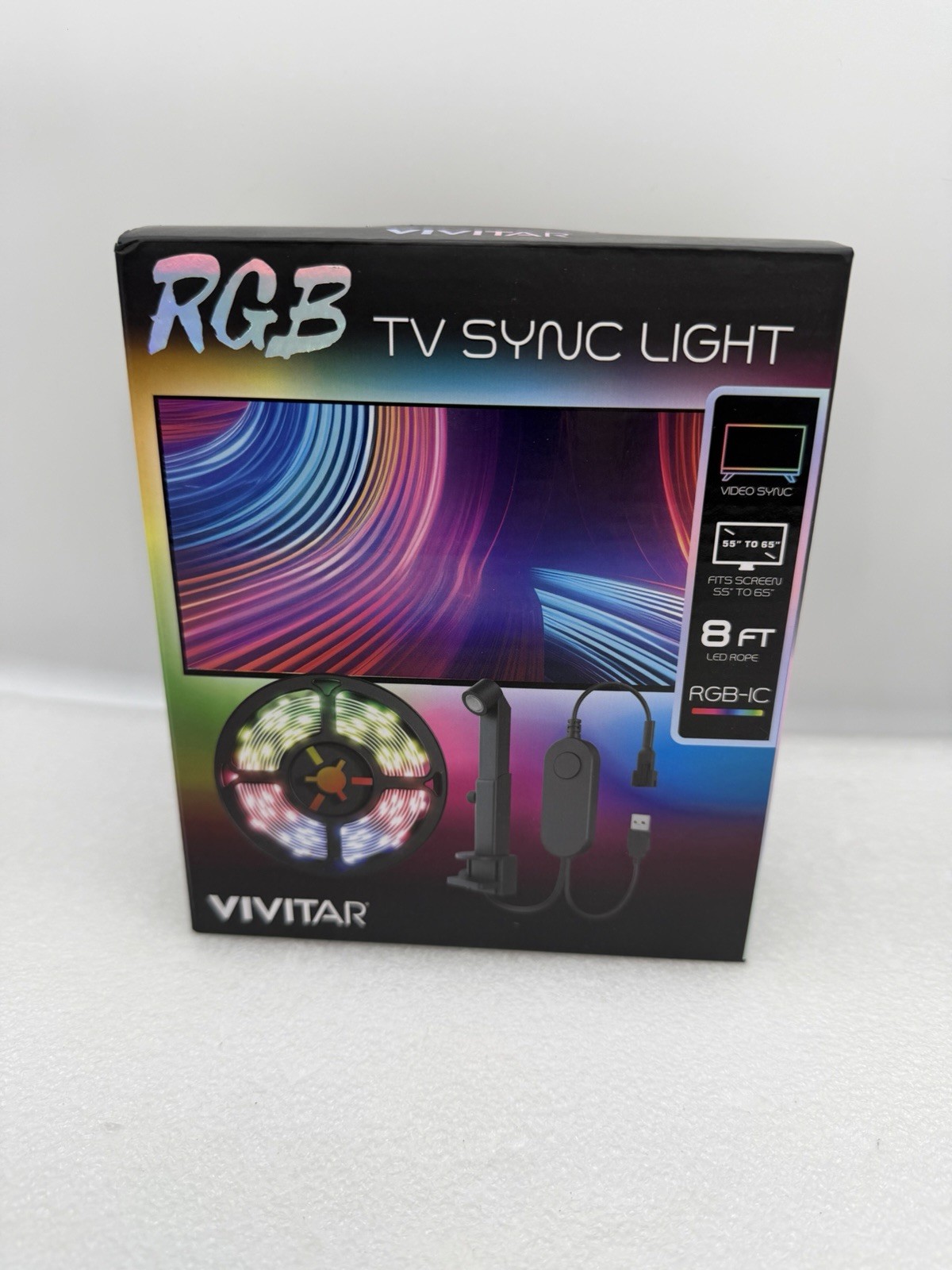 Vivitar RGB TV Sync Light 8 FT New!