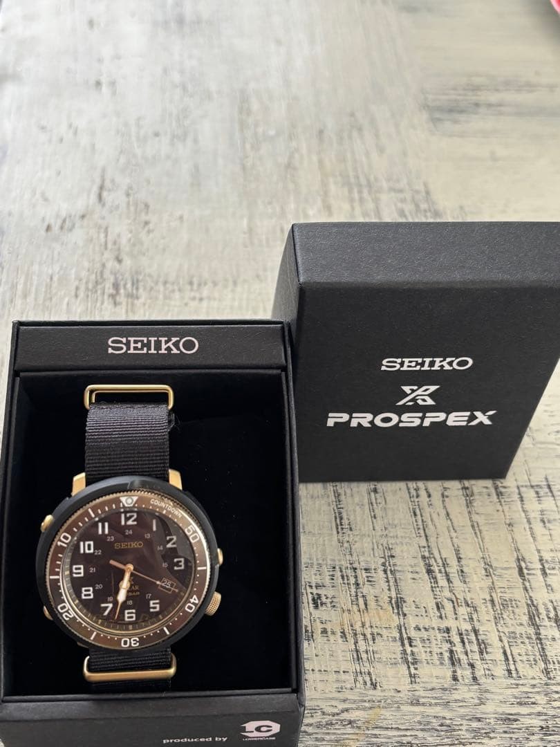 Seiko Prospex Black Dial Watch