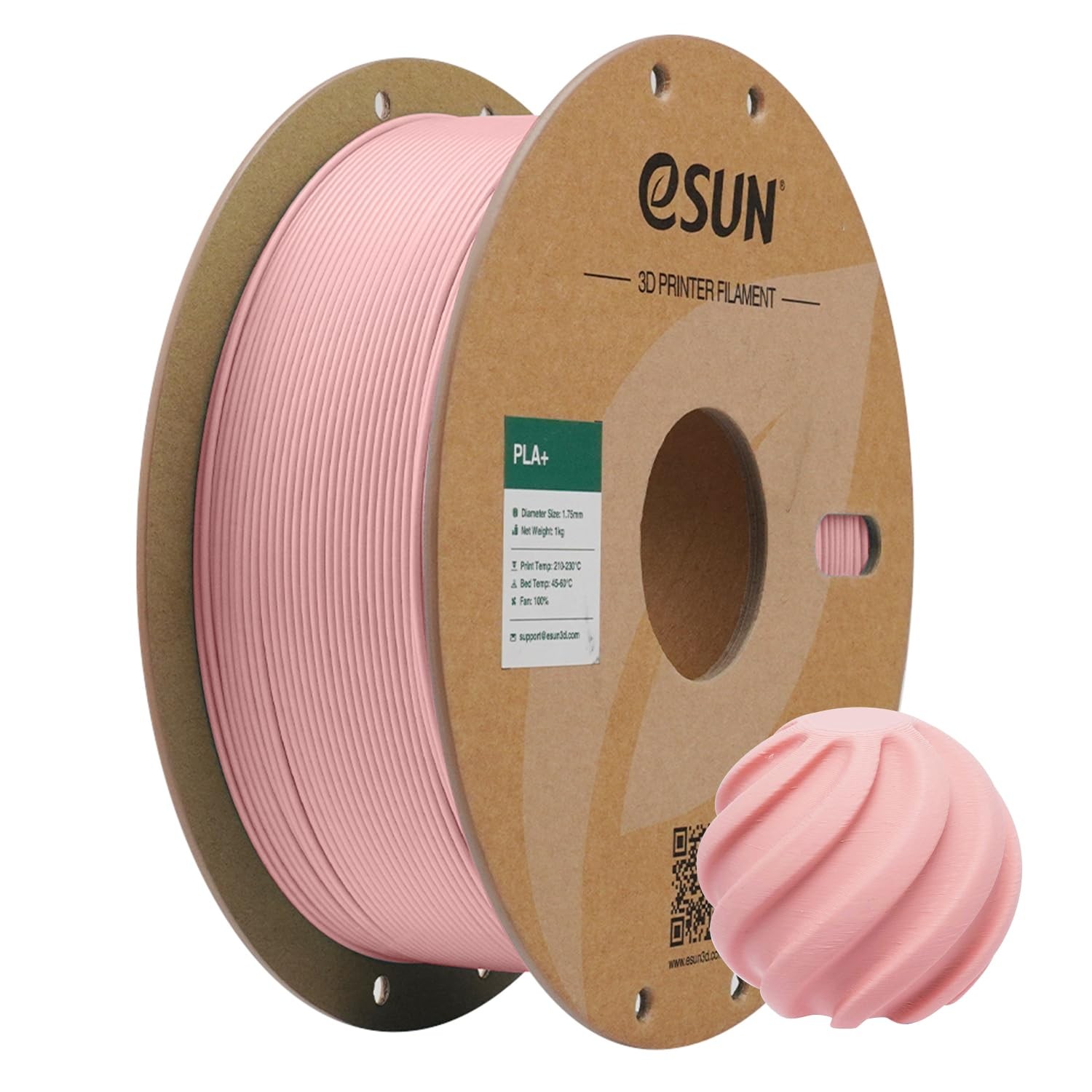 PLA+ Filament 1.75mm 1KG Spool 3D Printing eSUN Printer Plus Dimensional 0.03mm