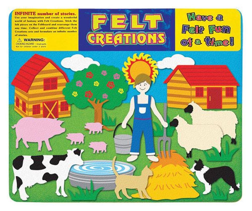 Farm Story Board Jigsaw Puzzle, 29 Piece - Felt Creations