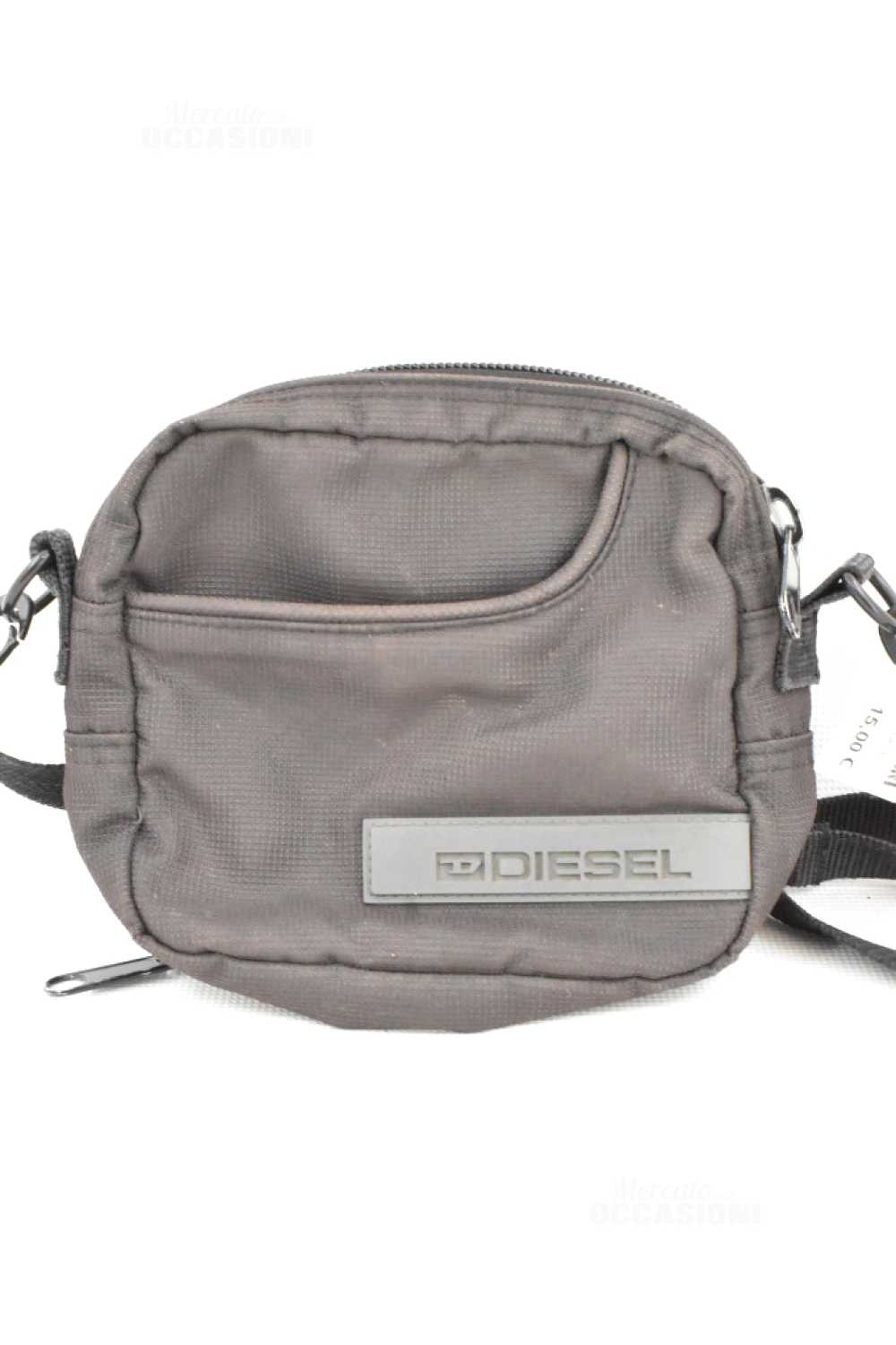 Men's Diesel Fabric Purse Black 20x16cm