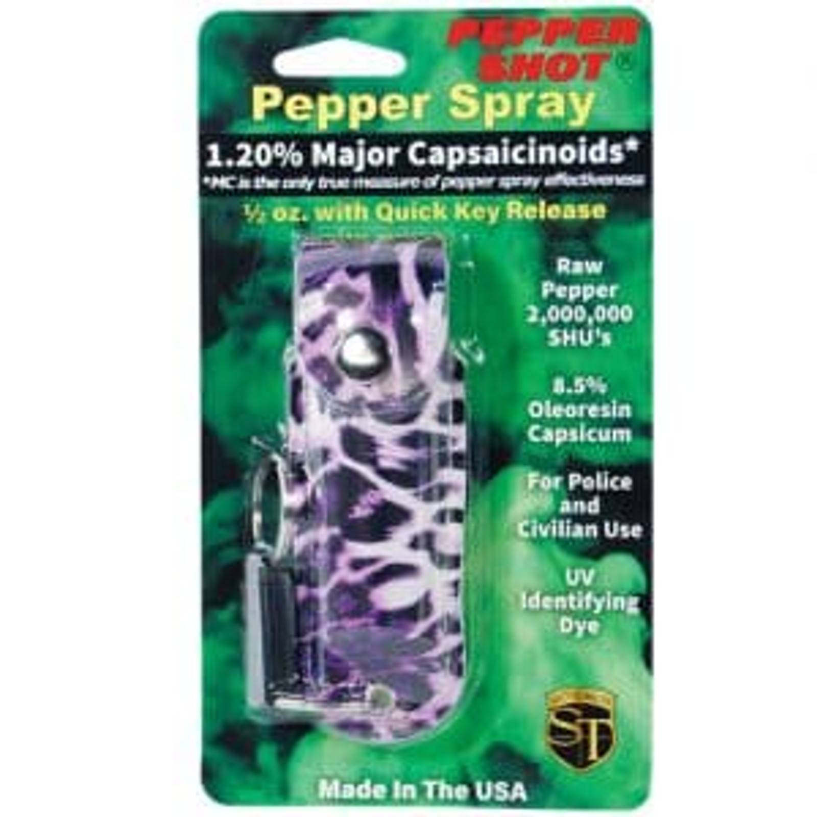 Pepper Shot 1.2% Mc 1/2 Oz Halo Holster 