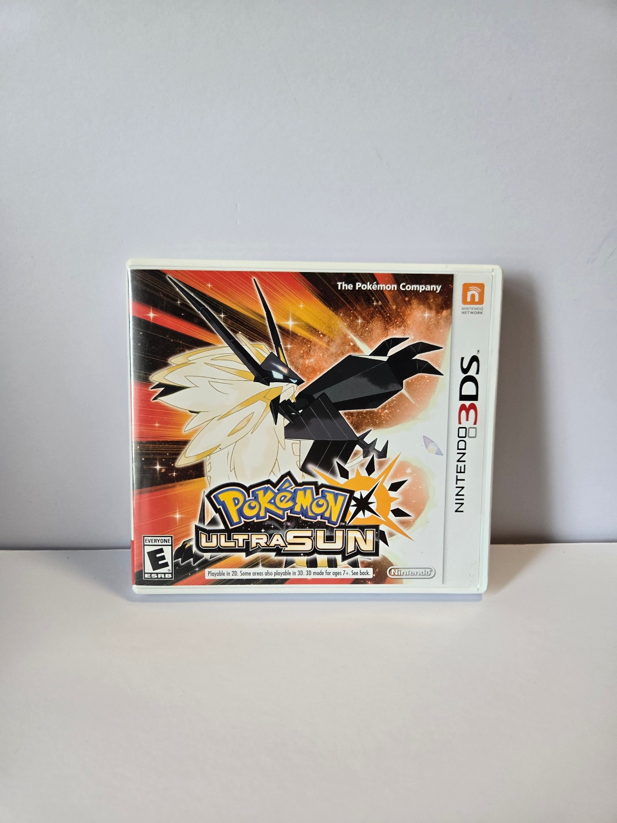 Pokemon Ultra Sun (Nintendo 3DS) Original Case & Manual Only