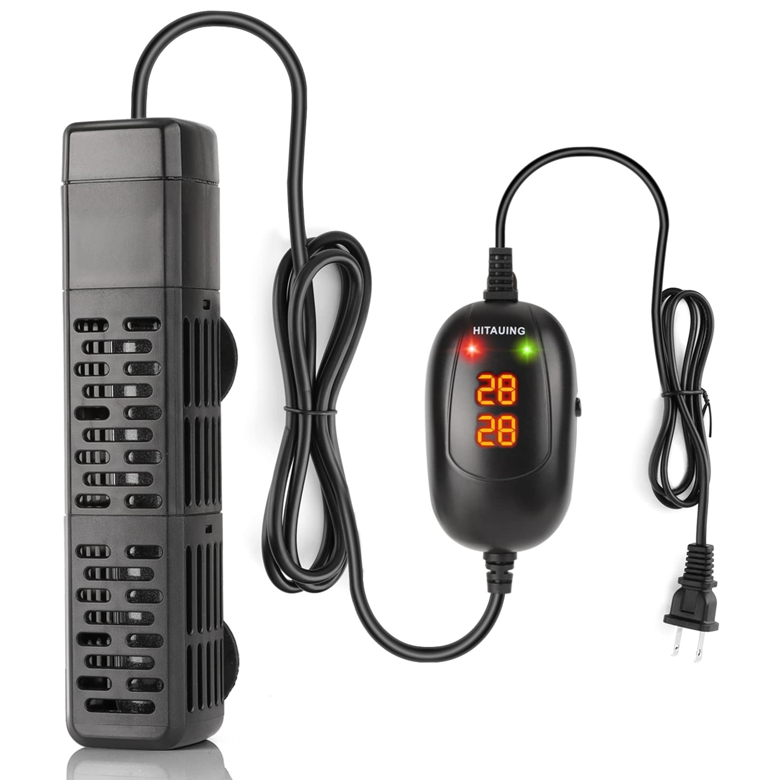 Aquarium Heater, 50W/100W/200W/300W/500W Submersible Fish Tank Heater with Ov...