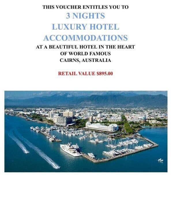 CAIRNS, AUSTRALIA 4 Days/3 Nights Vacation Package