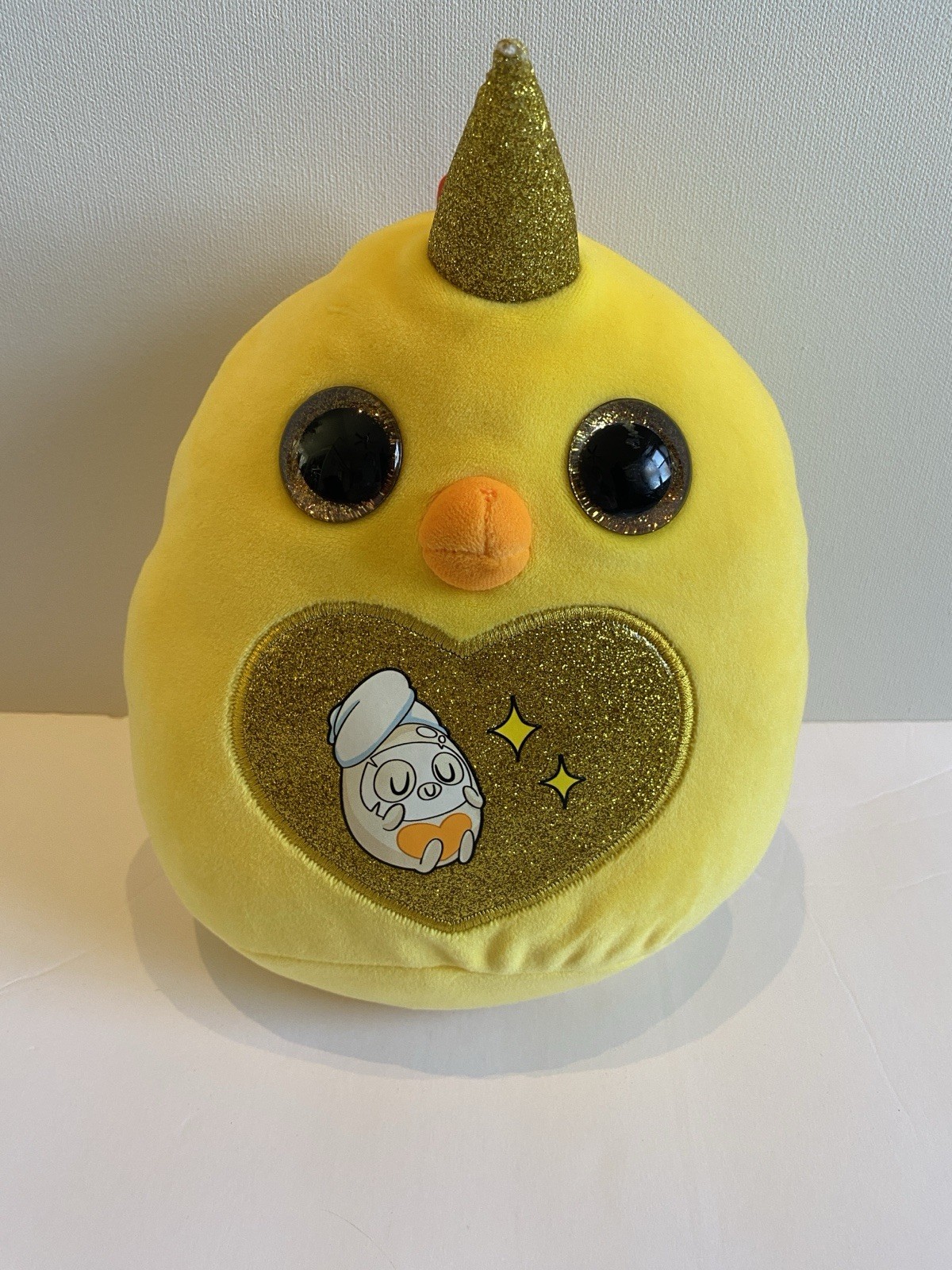 ZURU Chick Chicken 8" Plush Stuffed Animal ZURU Glitter Wings 