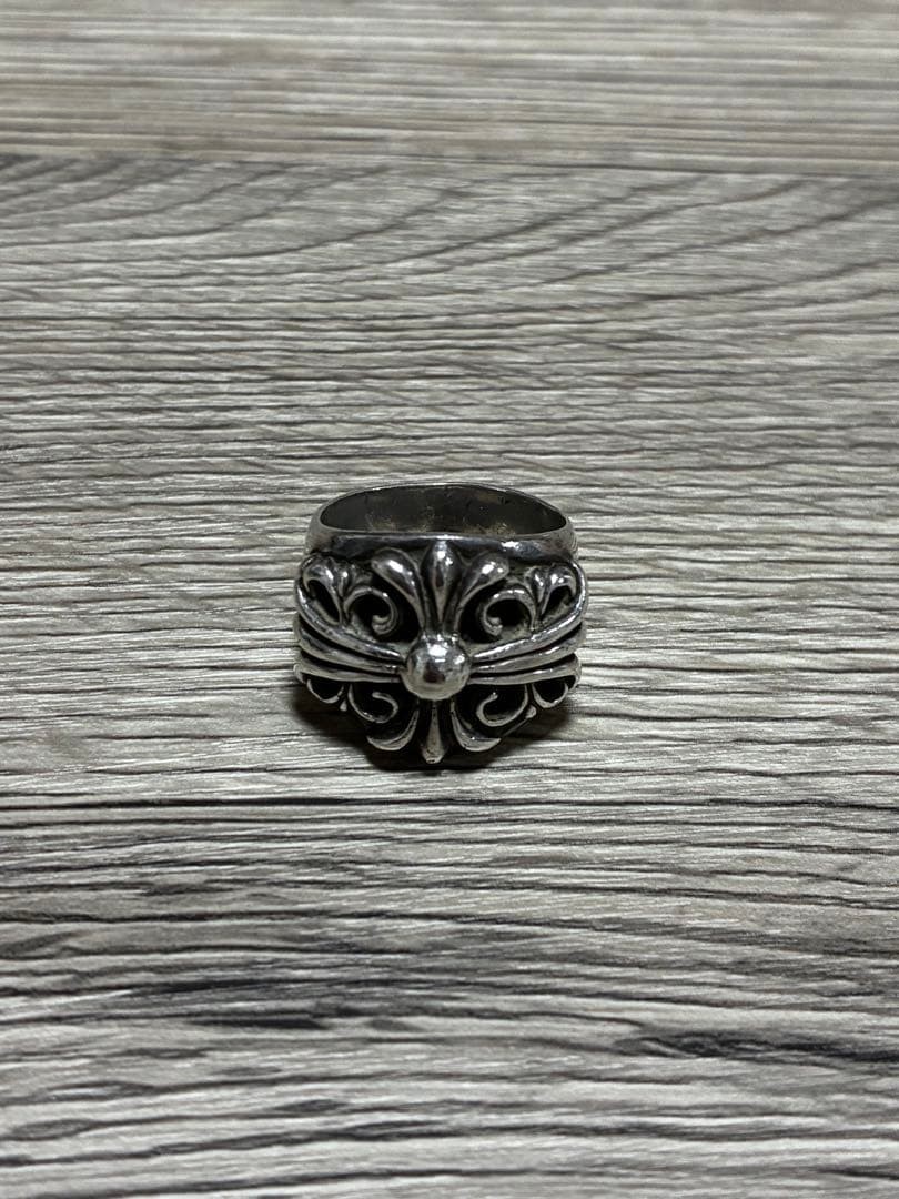 Chrome Hearts Silver 925 Keeper Ring Size 18 Japan