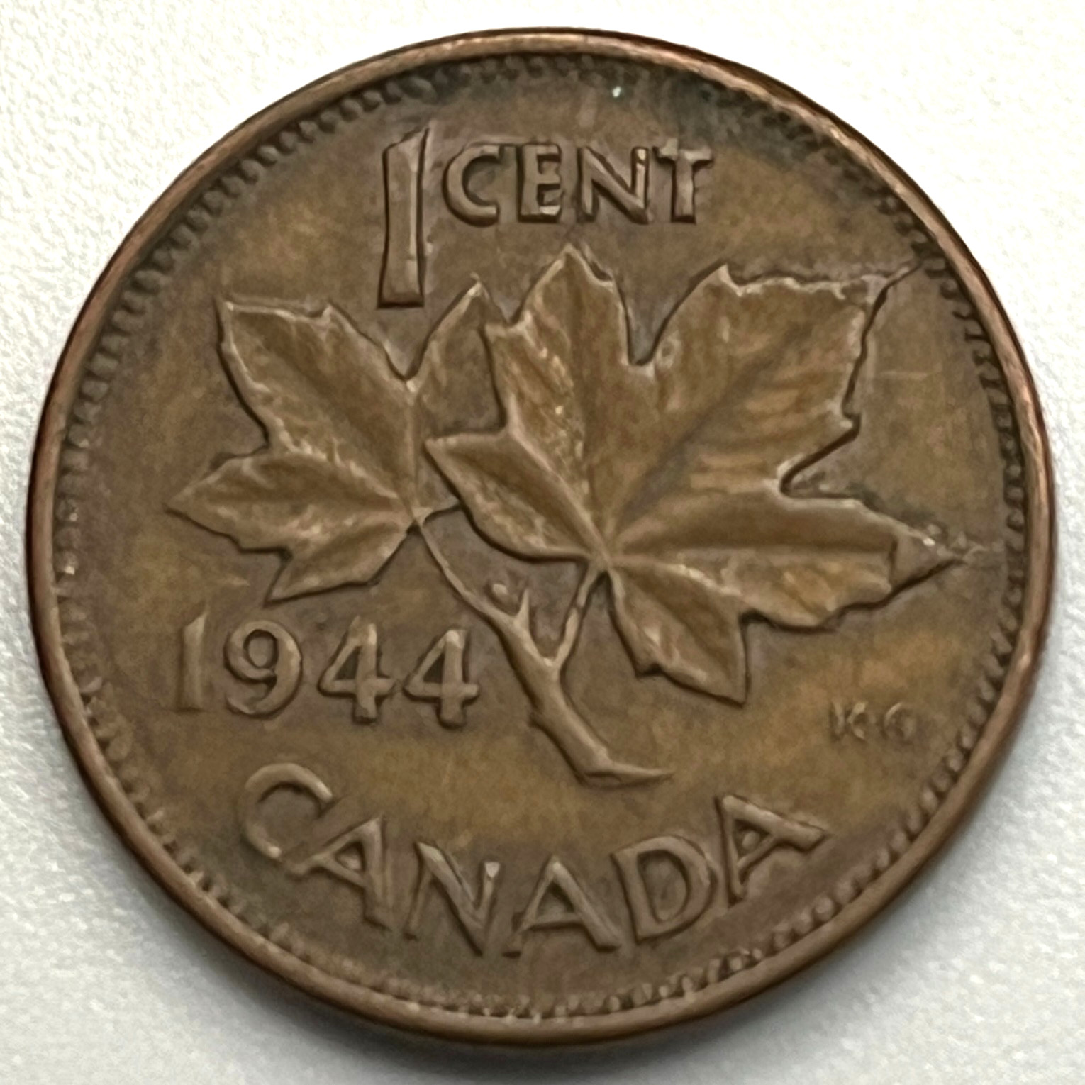 Canada / 1 Cent / 1944 / KM#32 / (03-1239)