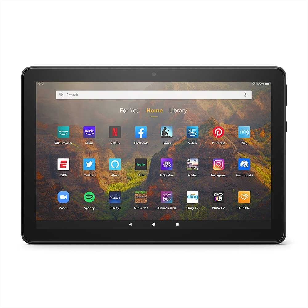 Fire HD 10 Tablet 10.1" 1080P Full HD 32 GB 2021 Release Black Tablet 3E