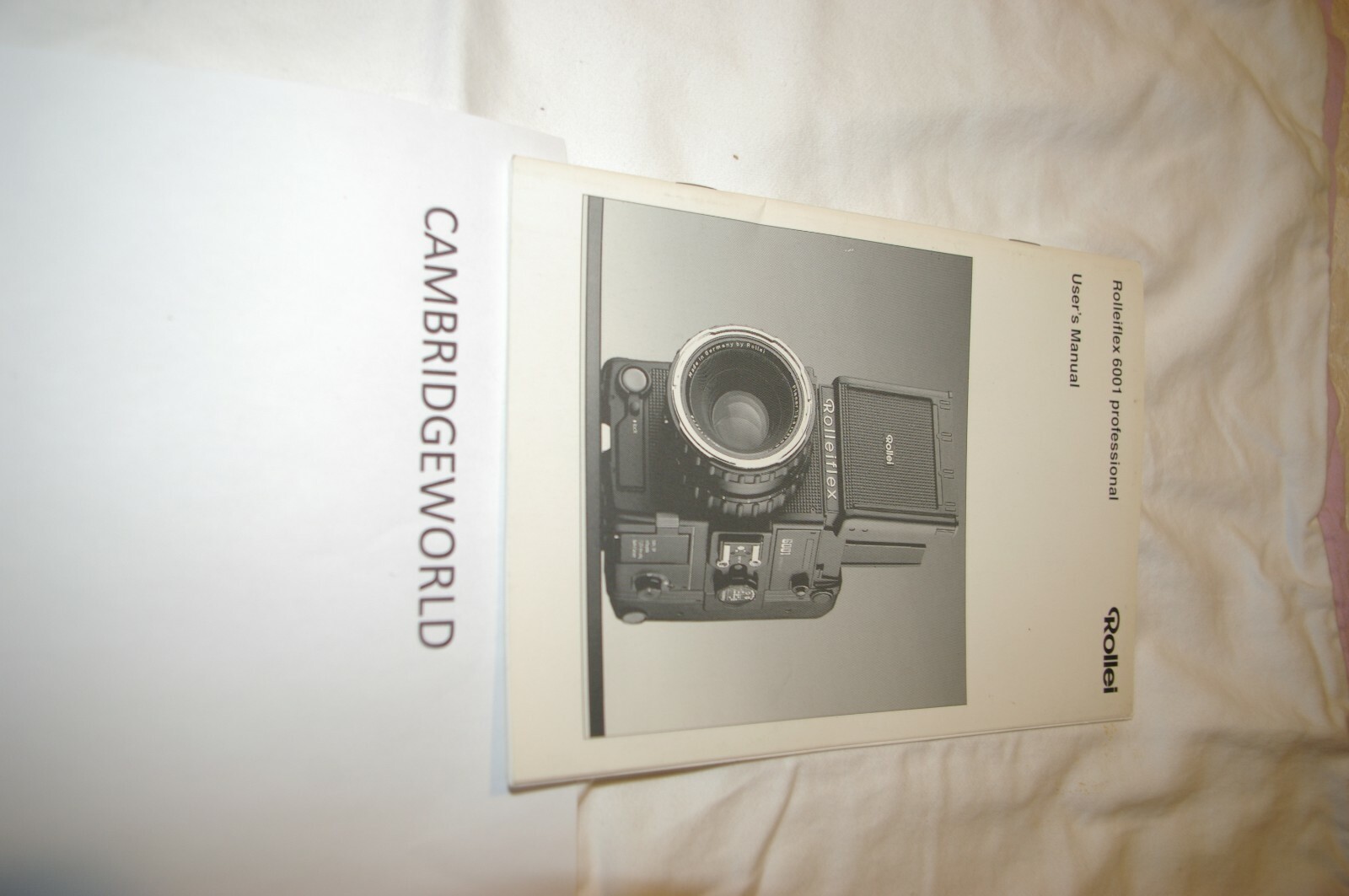 NEW Rollei Rolleiflex 6008 INTEGRAL Instruction manual guide book Booklet