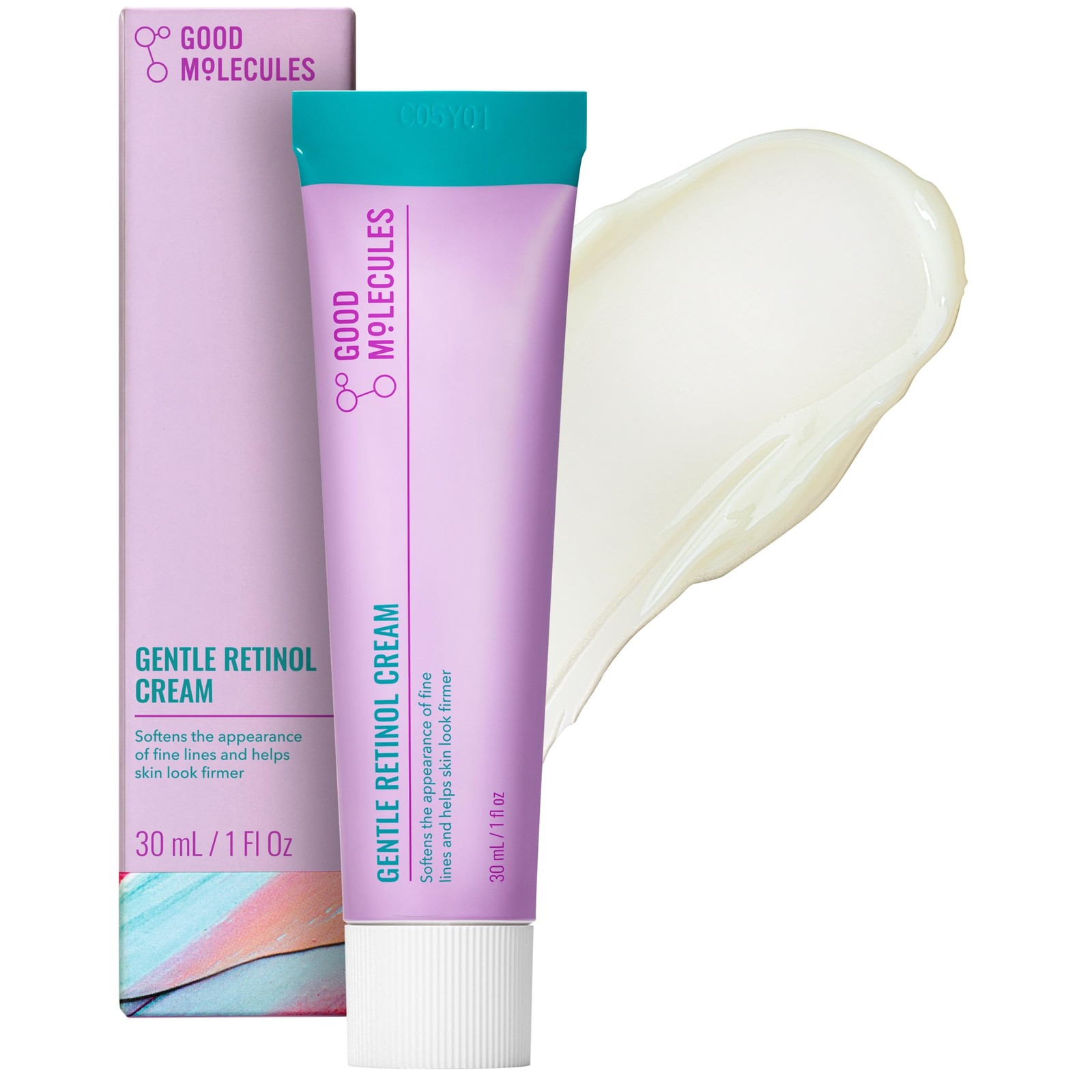 Good Molecules Gentle Retinol Cream - Night 1 Fl Oz (Pack of 1) 