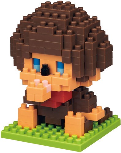 Nanoblock - Monchhichi - Character Collection - Monchichi [New Toy] Brick