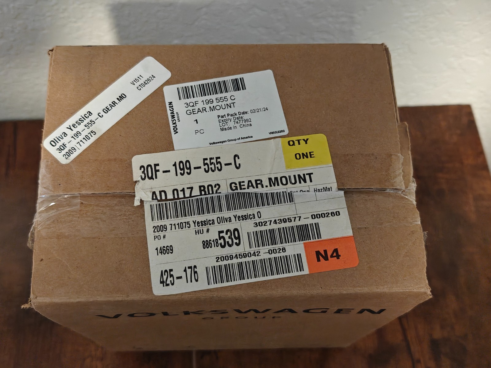 New Transmission Mount Fits For Volkswagen Atlas 2018-2023 3QF199555C