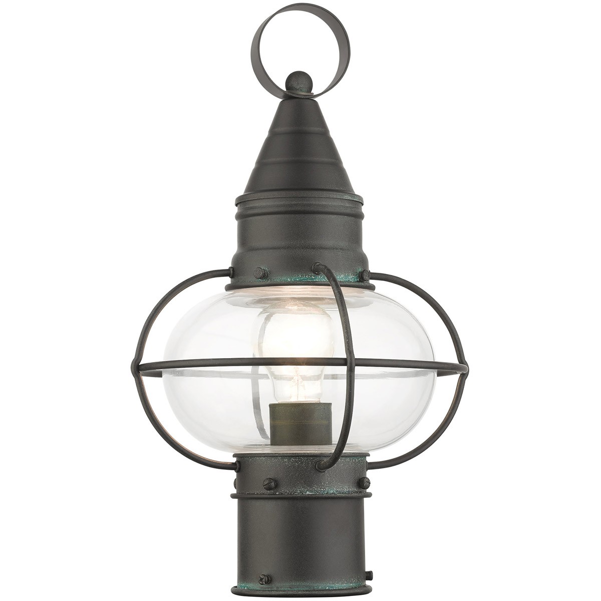 Livex Lighting 26902-61 Newburyport Post Light or Accessories Charcoal