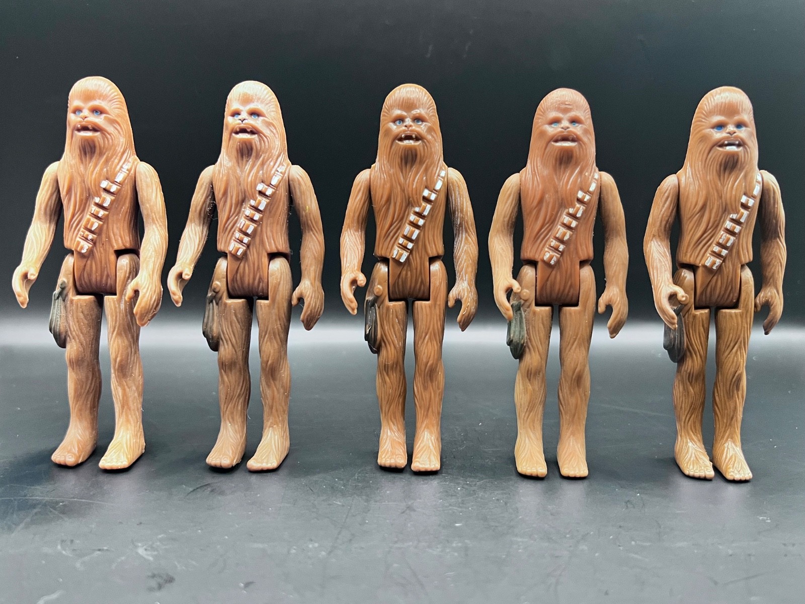 Vintage Kenner Star Wars Action Figure Chewbacca Lot 5 - Variants