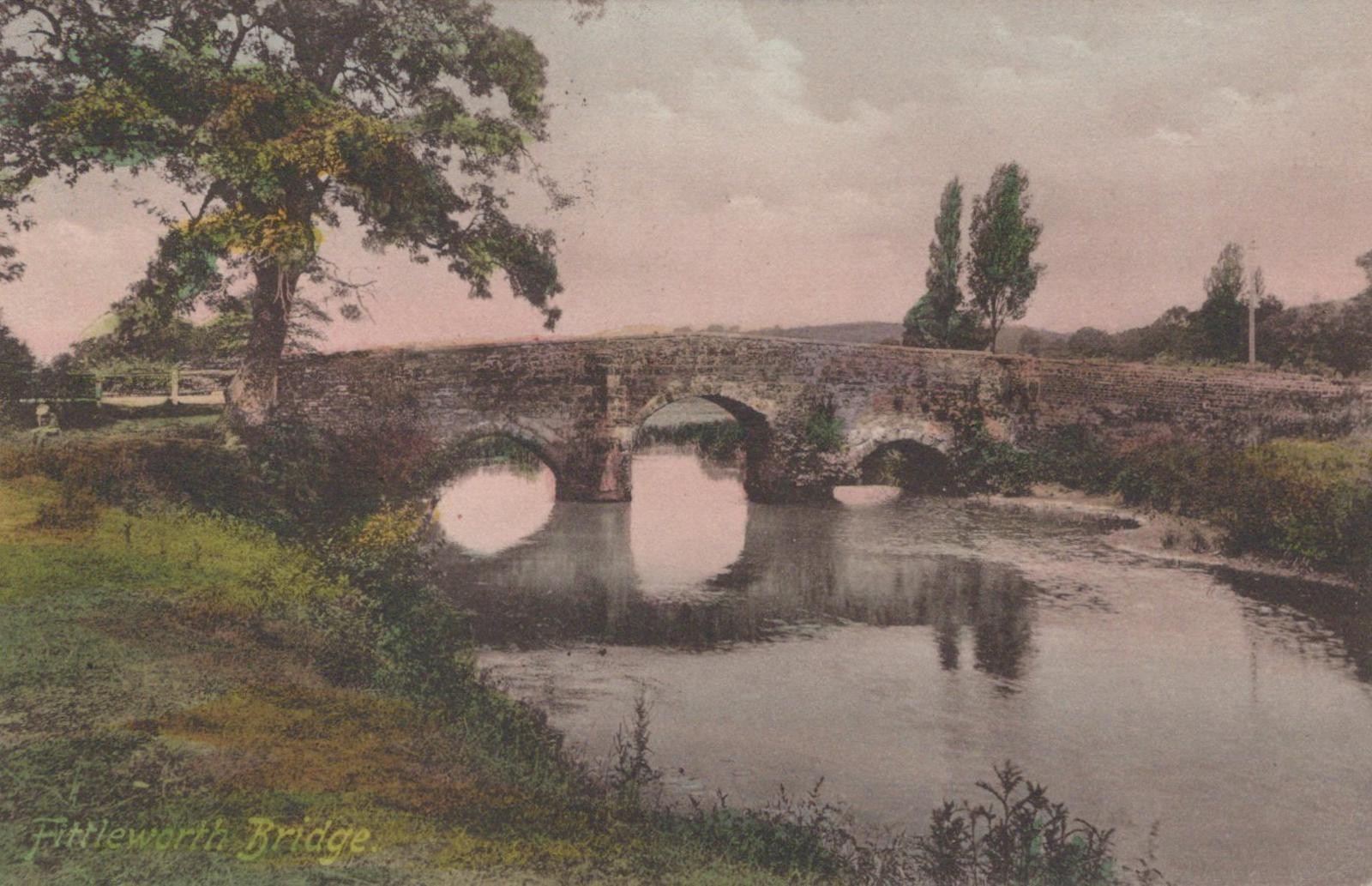 Sussex Postcard - Fittleworth Bridge  VT499