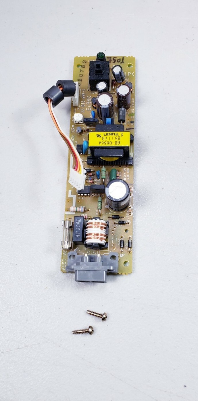 PlayStation 1 PS1 Internal Power Supply Board PSU SCPH-7501 Tested Working