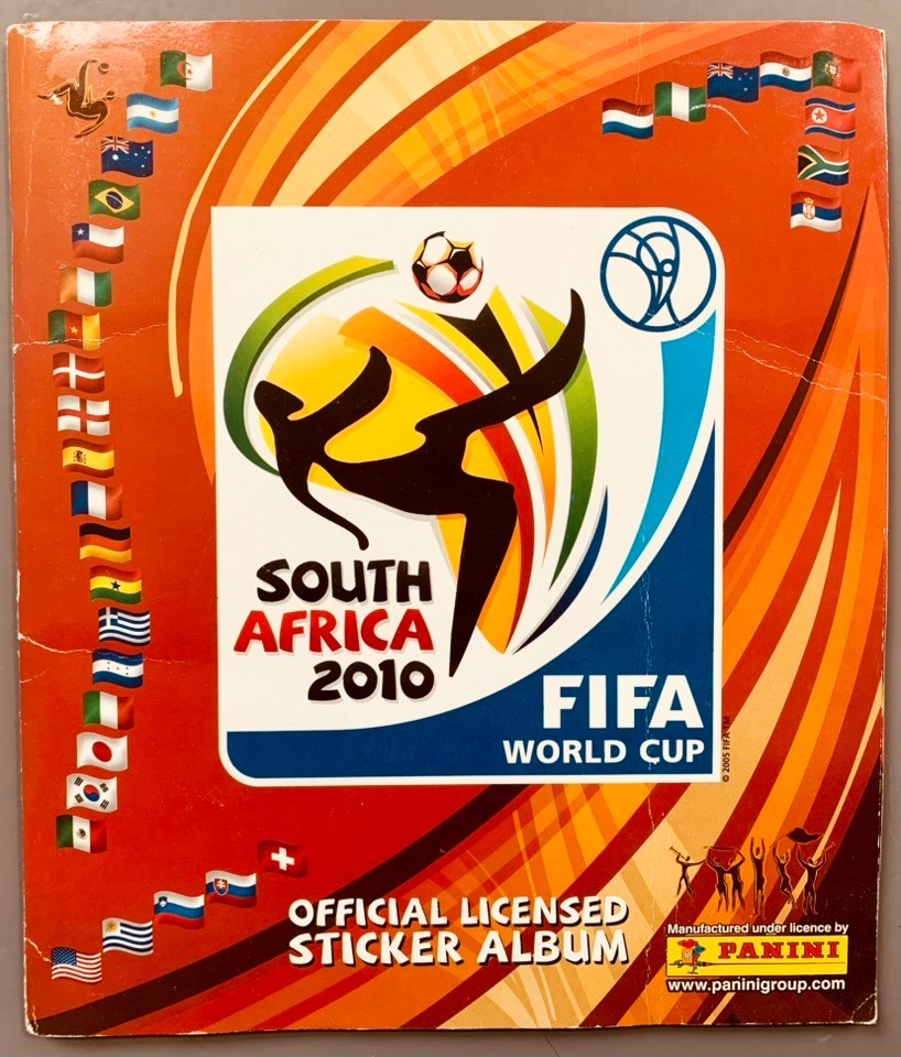 2010 PANINI WC World Cup FIFA SOUTH AFRICA Soccer 100% COMPLETE Sticker ALBUM
