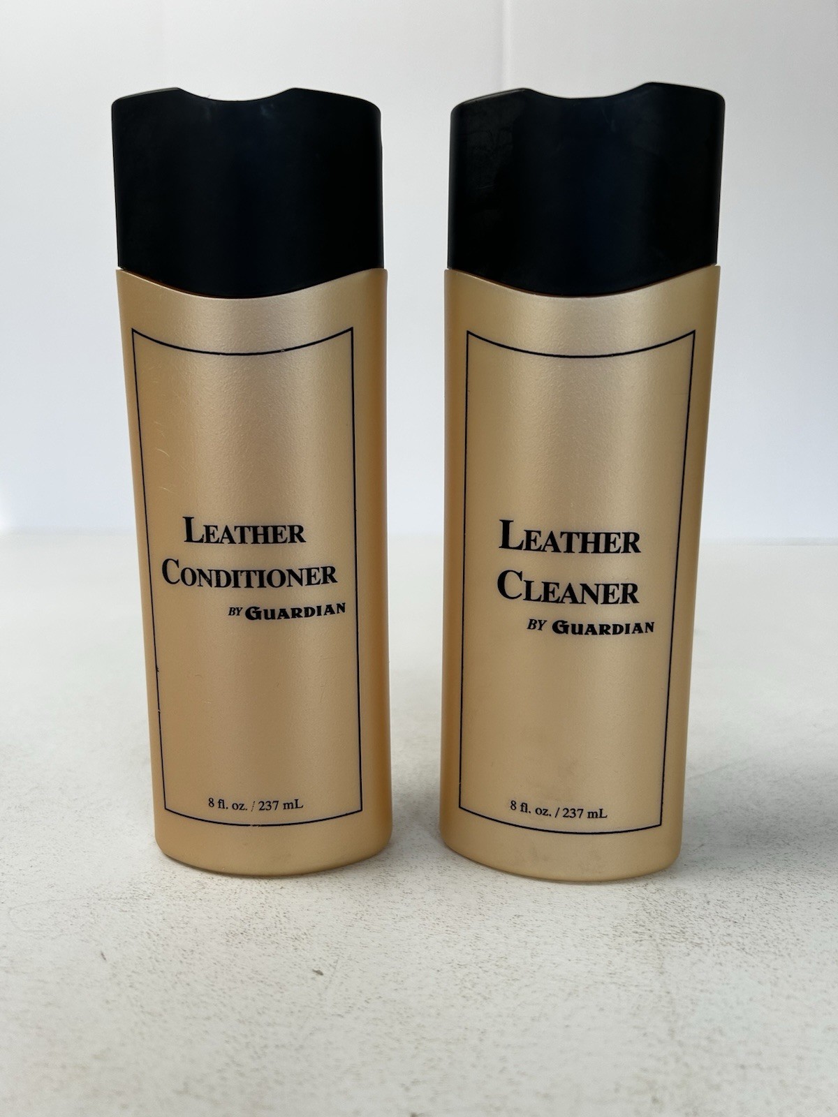 Guardian Leather Cleaner & Conditioner Set 2001 Vintage/Rare Find 8 FL OZ Each