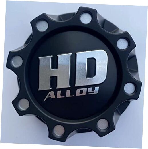 1PC Matte Black HD Alloy Wheel Center Cap 311139 Hub Cap 