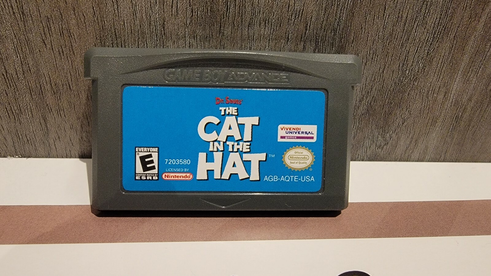 Dr. Seuss' The Cat in the Hat (Nintendo Game Boy Advance, 2003) Cart Only
