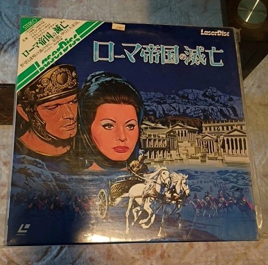 FALL OF THE ROMAN EMPIRE IMPORT LASERDISC
