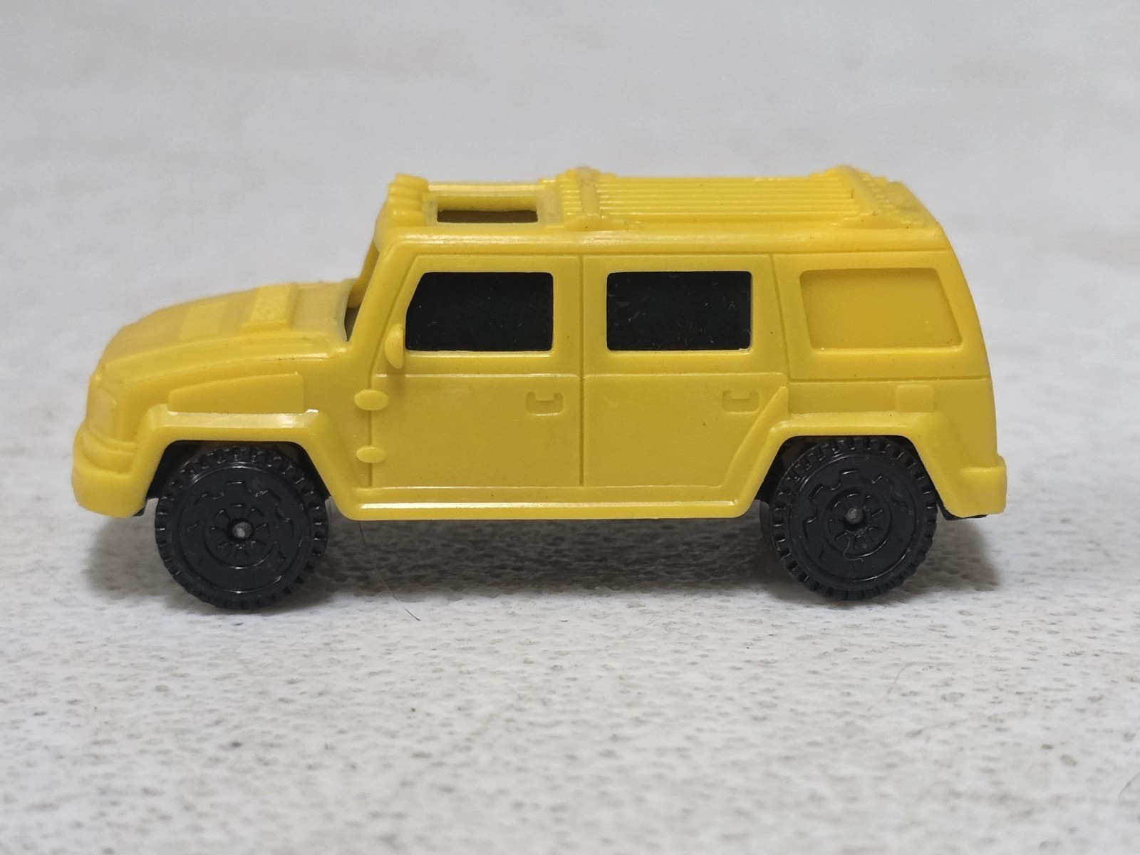 Unbranded Yellow Plastic Hummer Like Toy Car