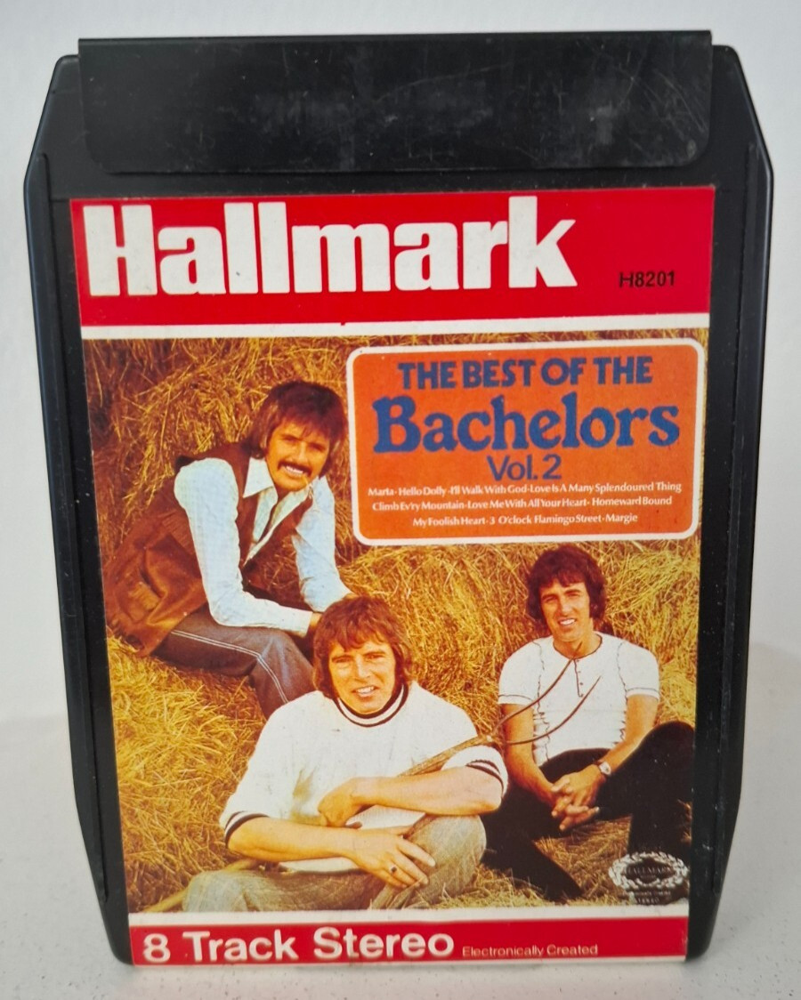 8 TRACK TAPE - THE BACHELORS  - THE BEST OF  VOL 2 -  8 TRACK CARTRIDGE