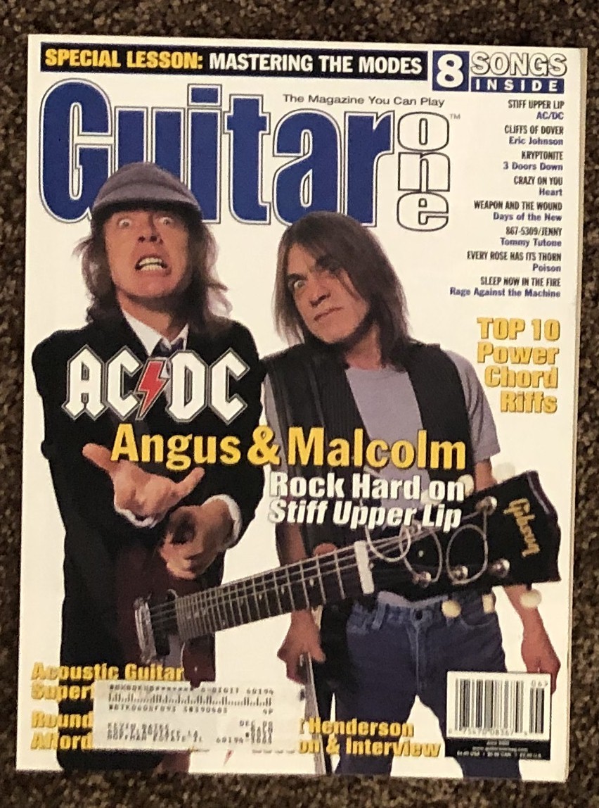 Guitar One Magazine Vintage Back Issue 1999 2000 