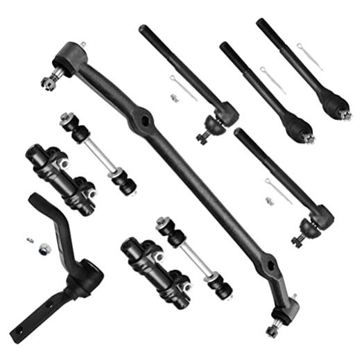  10pcs Suspension Kit Tie Rod End Adjusting Sleeve Sway Bar Link Center Link 