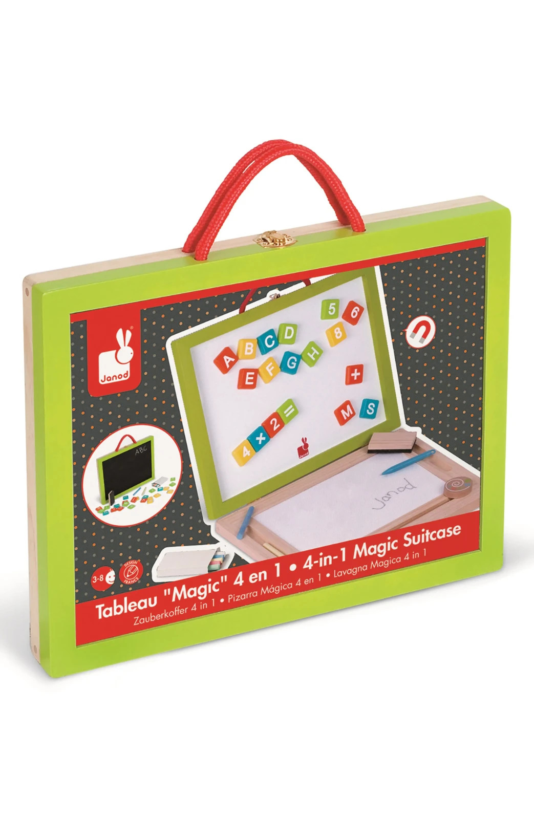 Janod Suitcase Magic 4-in-1 (Tableau Magic) [New]