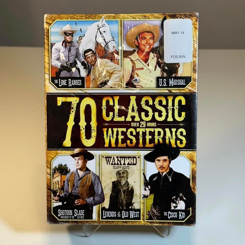 70 Classic Westerns DVD Box Set NEW