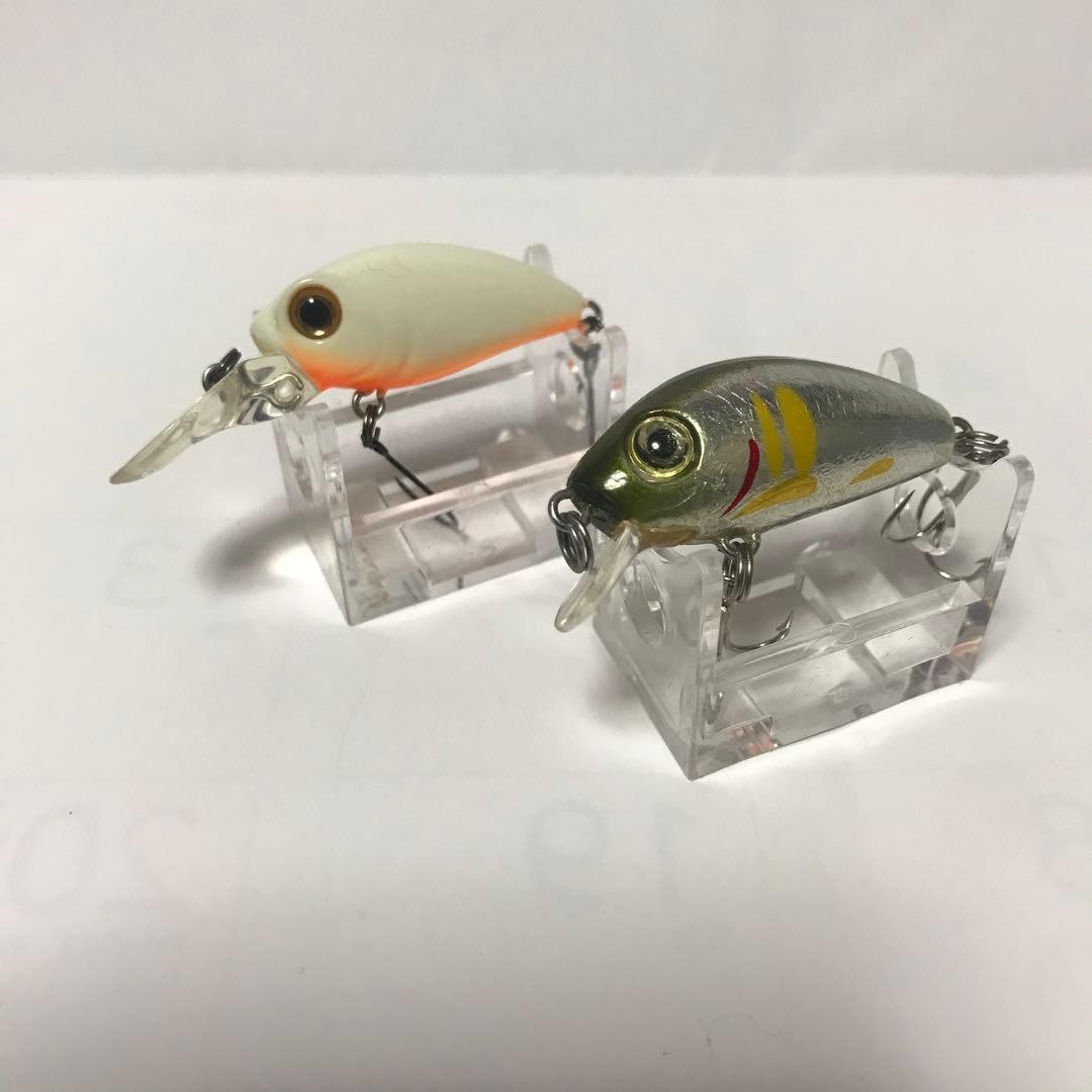 Smith Camion DR & Yo-Zuri Relax Minnow Lure Set, 1.3/1.7 in, Orange/Ayu, Minnow