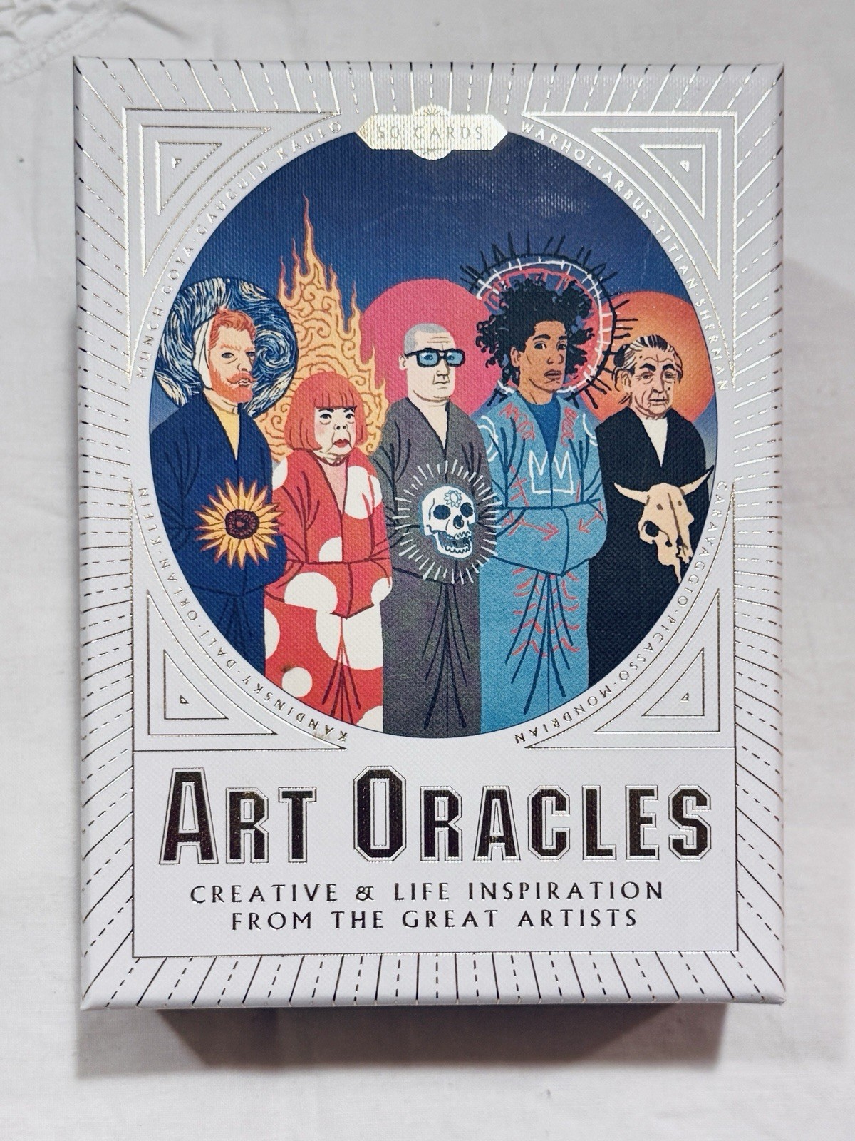 Art Oracles Creative & Life Inspiration Cards – 50 Card Deck + Guide Book