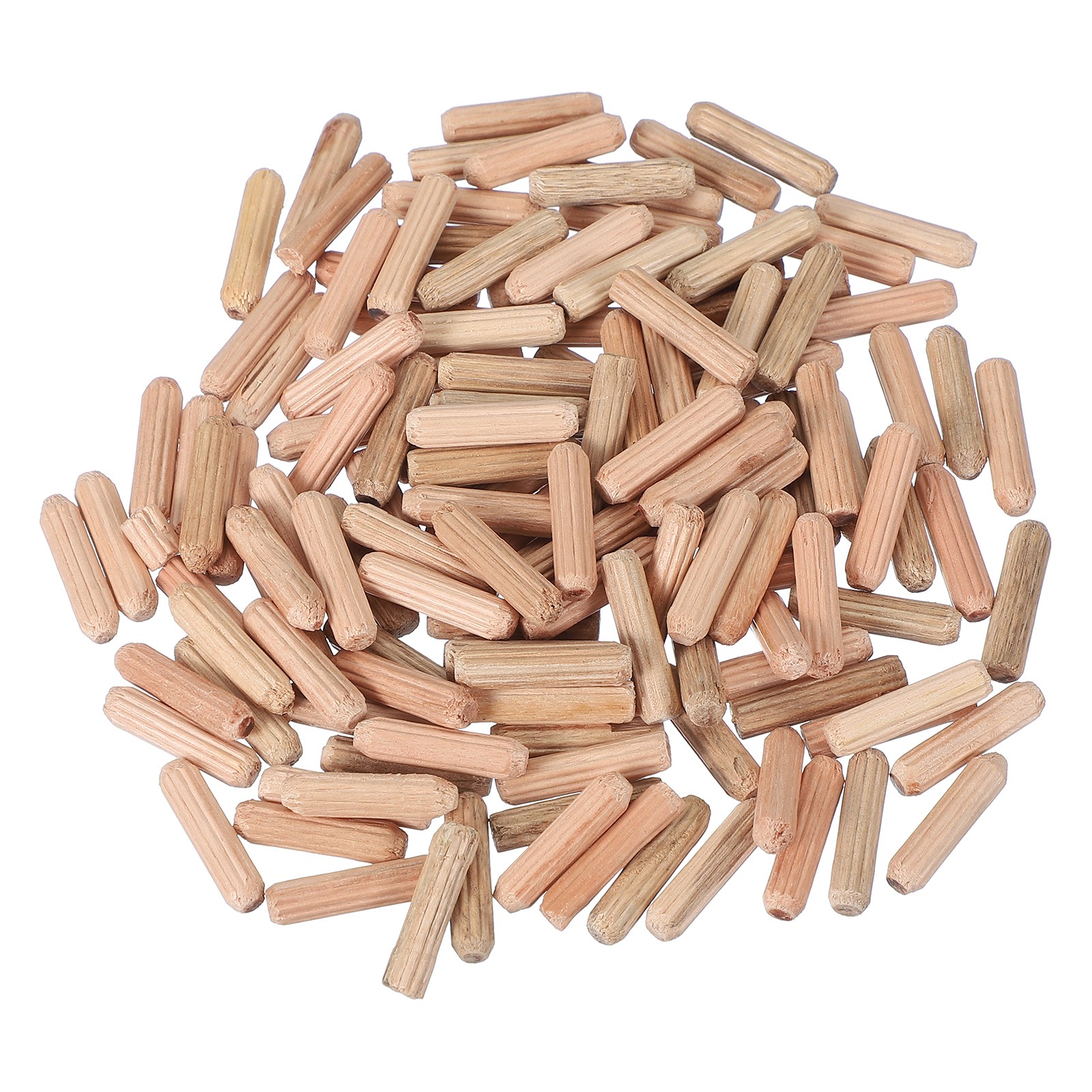 Wooden Dowel Pins 3/16" x 3/4" (5mm x 20mm) Straight Dowel Rods Count 150