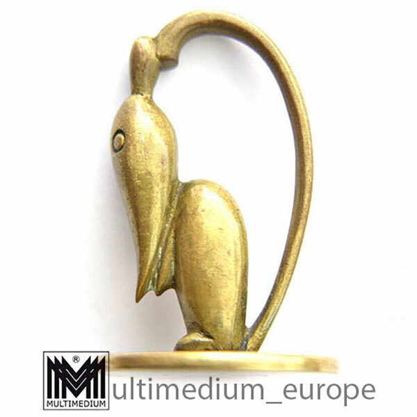 Hagenauer Vienna Art Deco bronze figure e mouse signed 1930s bronze sculpture