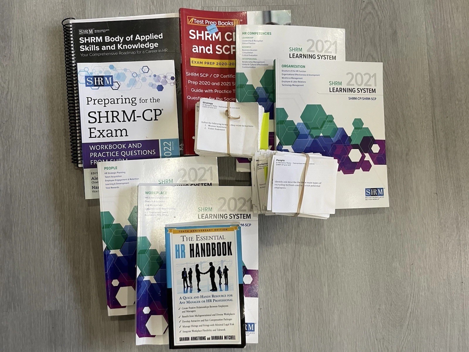 SHRM 2021 Learning System 4 Book Set (SHRM-CP & SCP Exam Prep) + Others!
