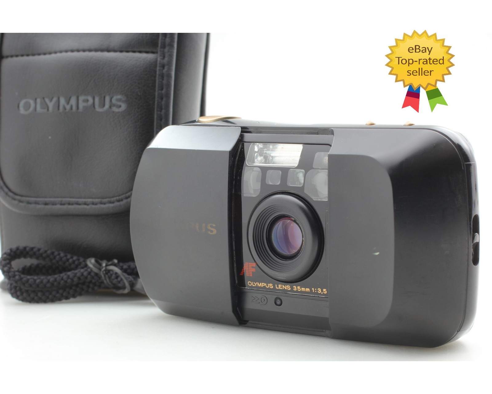 [Near MINT+++] Olympus μ mju PANORAMA Point & Shoot 35mm Film Camera From JAPAN