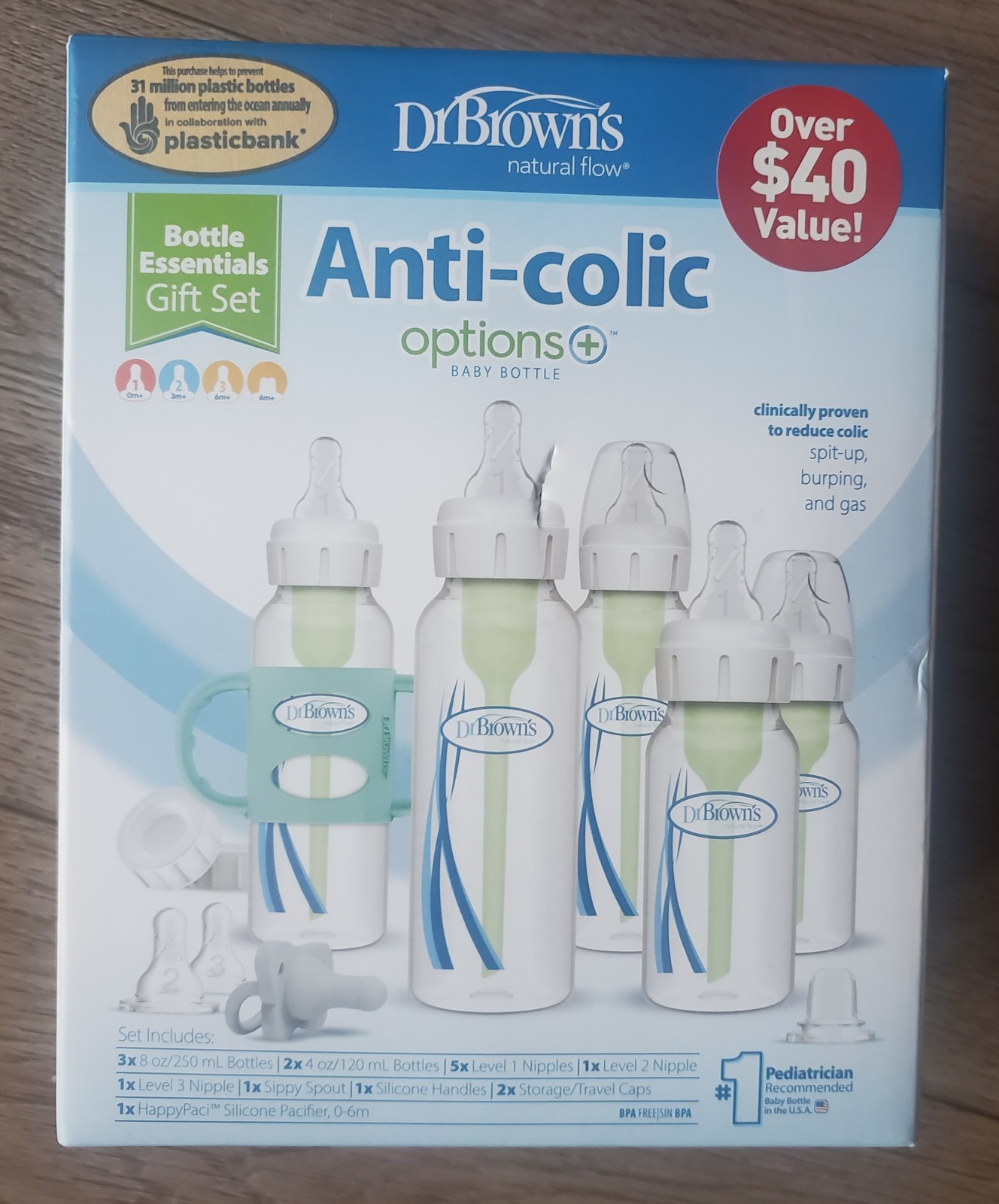 Dr. Brown's Options+ Anti-Colic Baby Bottle Essentials 0-6 Months SEE DETAILS