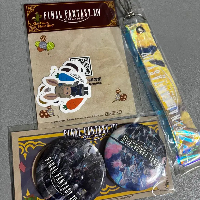 Final Fantasy XIV G-Star Goods Set - Unopened Collectible