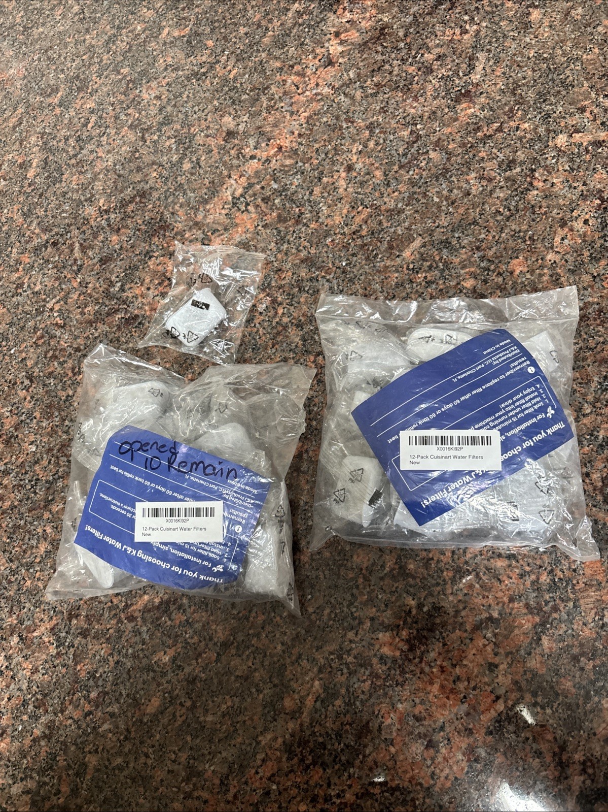 22 Replacement Charcoal Water Filters for Cuisinart Coffee Machines