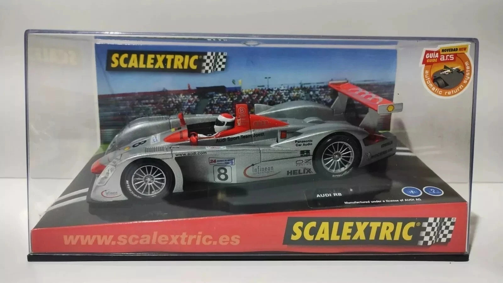 acn SCALEXTRIC B AUDI R8 CHAMPION LE MANS 2000 6036