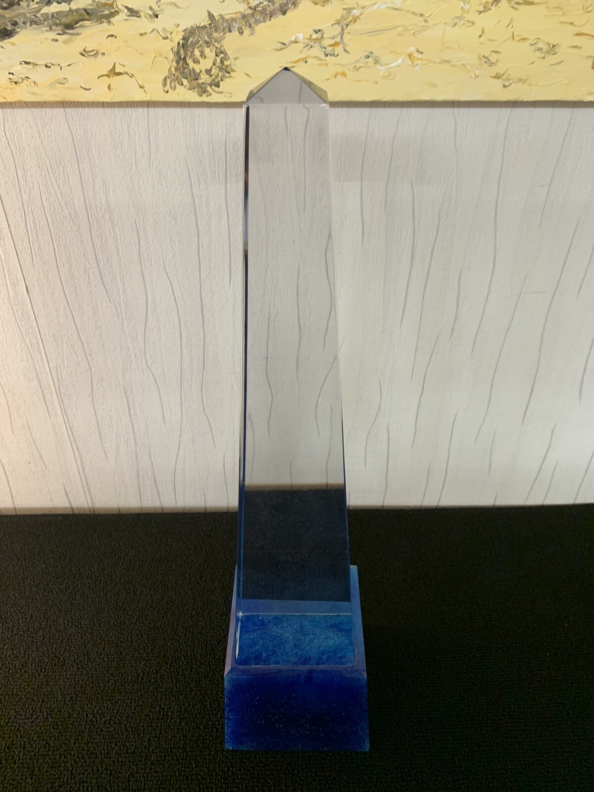 Crystal Obelisk Daum France