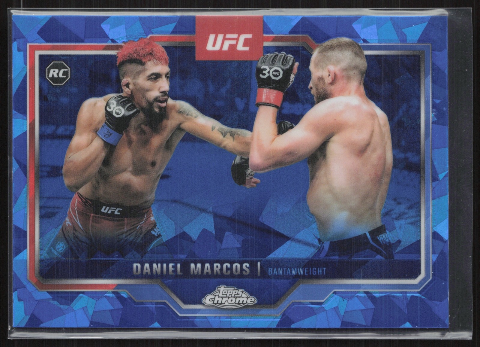 2025 Topps UFC Chrome Sapphire Daniel Marcos #113 RC