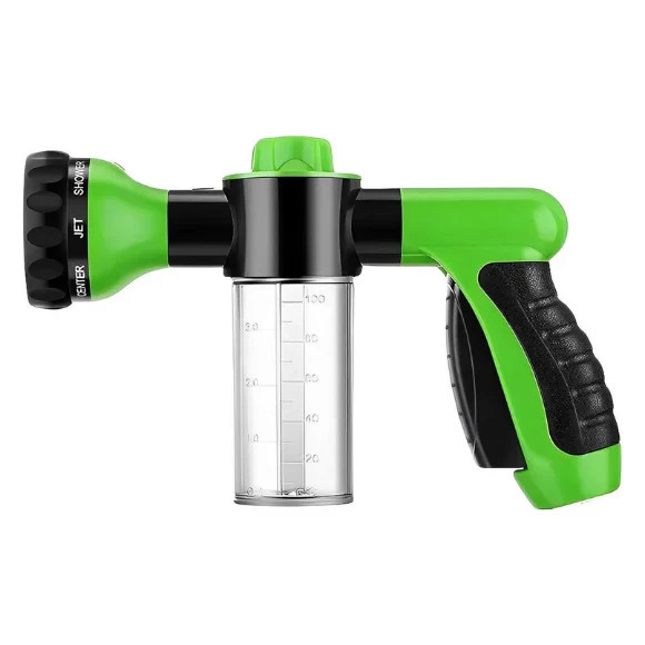 Soap & Shampoo Dispenser for Pet Wash and Garden Hose Sprayer Nozzle