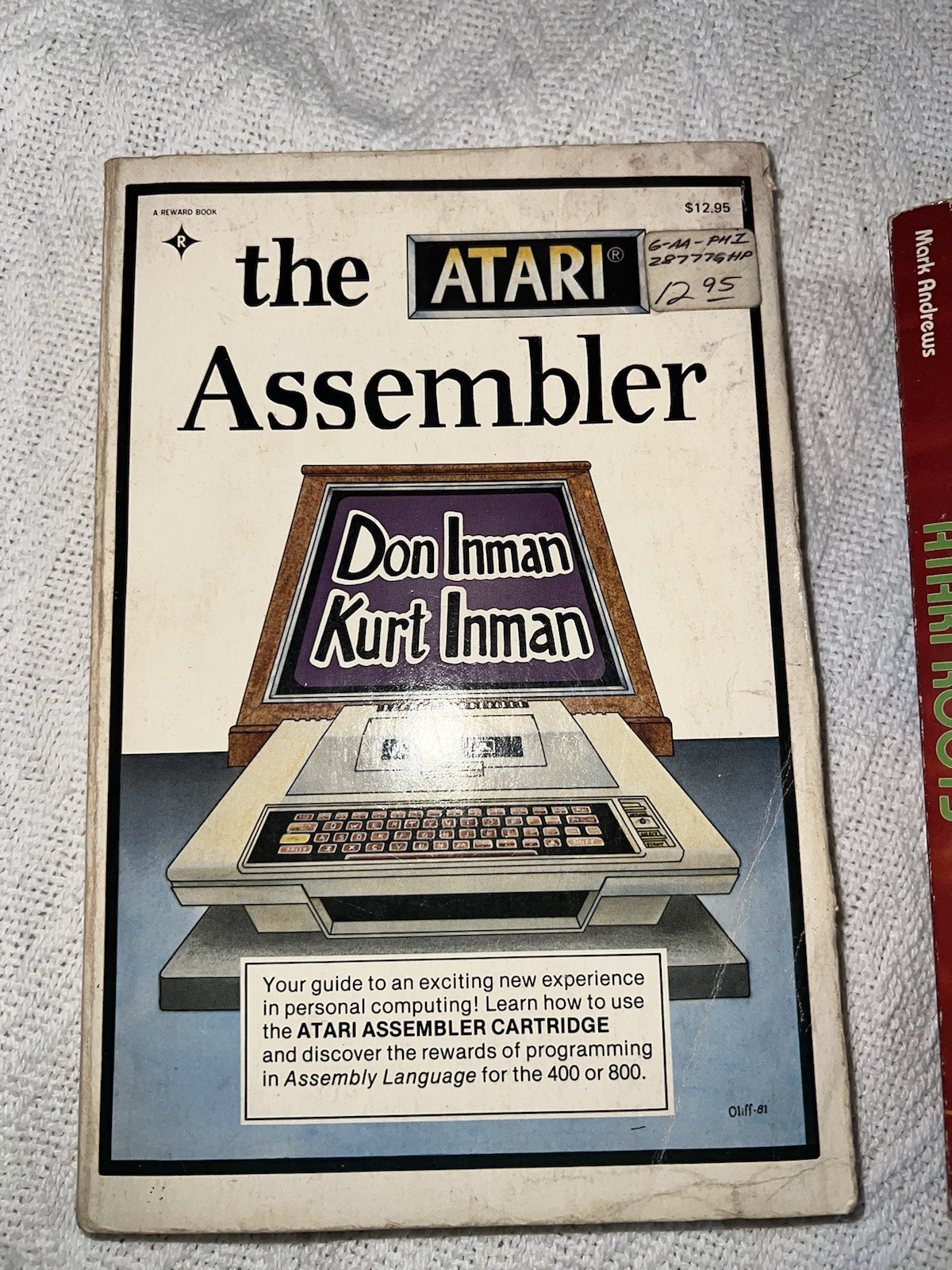 The Atari Assembler Book Don Inman Kurt Inman Assembly Language Vintage