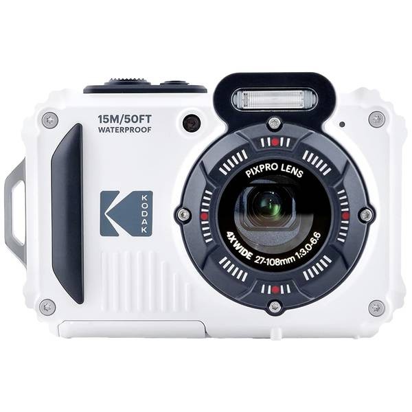 Kodak WPZ2WH Pixpro 15 Megapixel Digital Camera Optical Zoom: 4 x White i