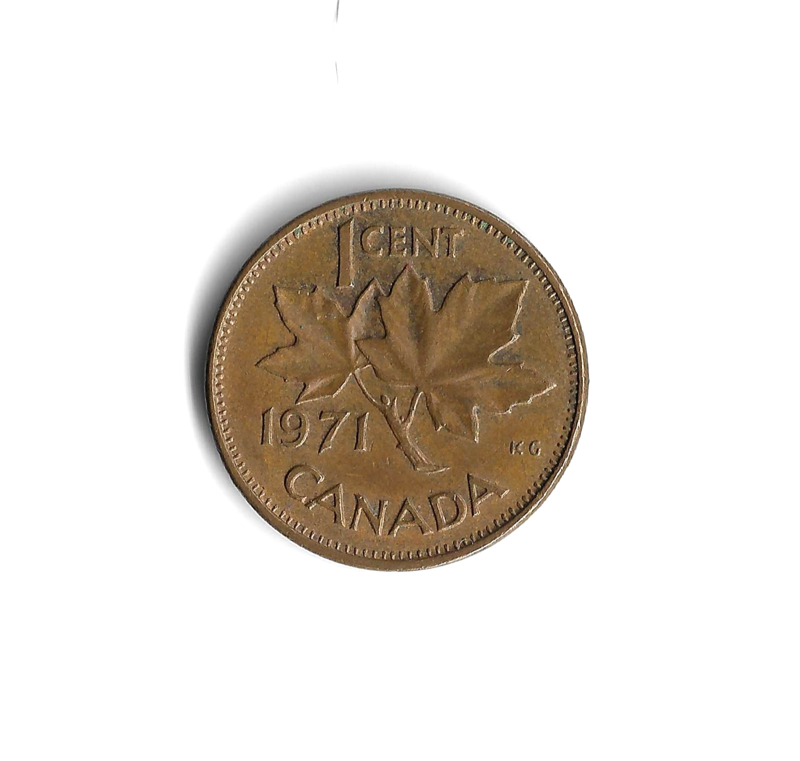 1971 Canada - 1 Cent - 511 - Bronze - 3.2g