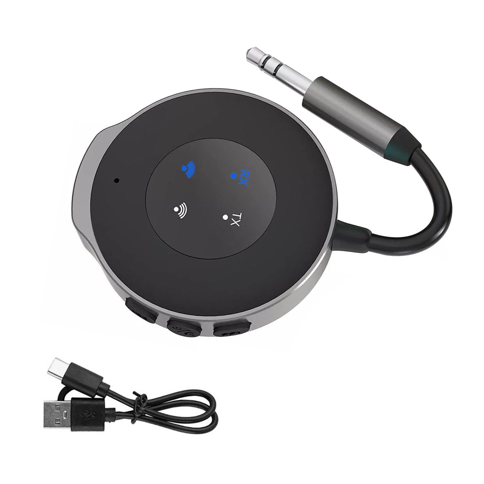 Professional Bluetooth 5.3 Wireless Transmitter Receiver Car Aux Audio Adapter